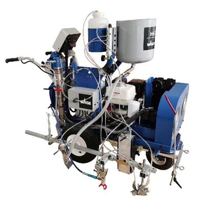 982 MMA+ BPO Spruzzatura di linee stradali Striping Machine Miscelazione esterna in aria