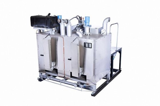 1500 kg di termoplastico Precalciatore di marcatura stradale Caldaia 2 serbatoi di carburante diesel