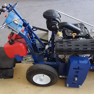 Macchina di rimozione delle linee di marcatura della strada di macinazione PCD resistente con motore a benzina 25P