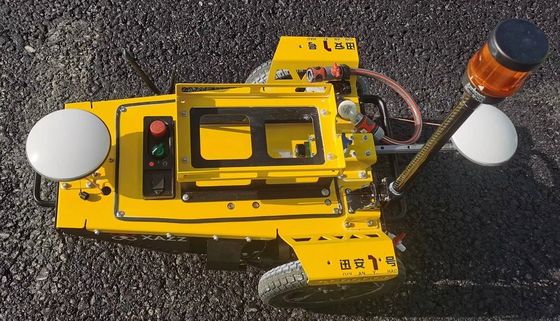 Intelligente Robot Bottom Line Road Marking Machine Posizionamento GPS