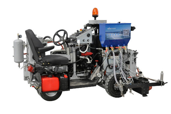 Veicolo di marcatura stradale termoplastico per la marcatura di passeggeri di piccole dimensioni Velocità di marcatura 4 km/h Modalità di guida automatica