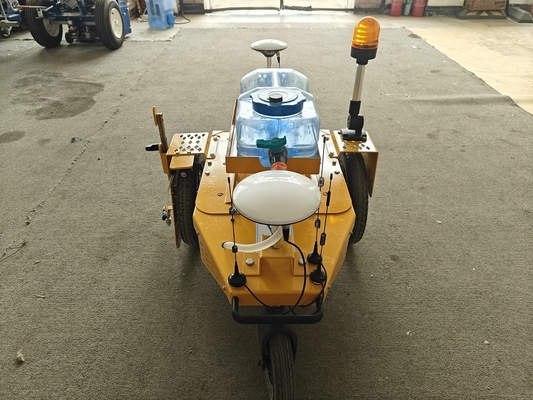 Robot intelligente per pre-marcatura stradale - Posizionamento satellitare