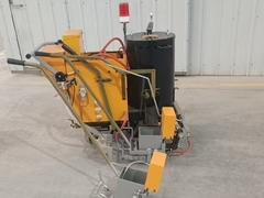 macchine per la rimozione di strisce termoplastiche a batteria per linee convesse