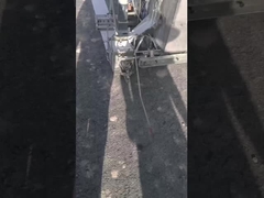 Macchina per la marcatura stradale con profilo di linea convesso 2K